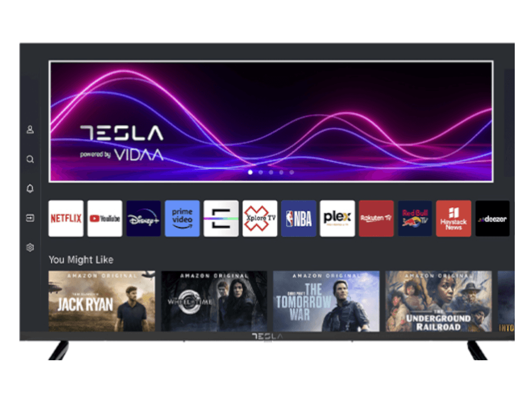 Tesla TV 32M335BHS, VIDAA OS, 81cm, HD, blackDVB-T2/C/S2, 270 cd/m2, CI+, VESA 200x100mm "32M335BHS"
