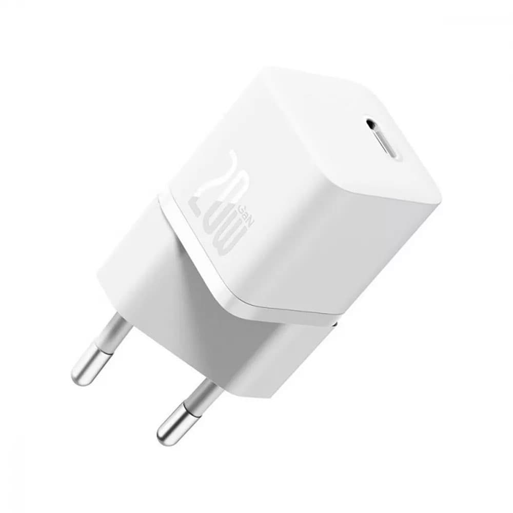 INCARCATOR retea Baseus GaN5S, Quick Charge 20W, 1 x USB Type-C, alb "P10162503213-00" - 6932172648831