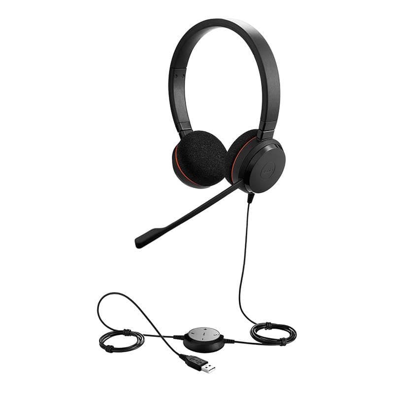 Evolve 20SE UC Stereo Headset Head-band USB Type-A Black "4999-829-409"