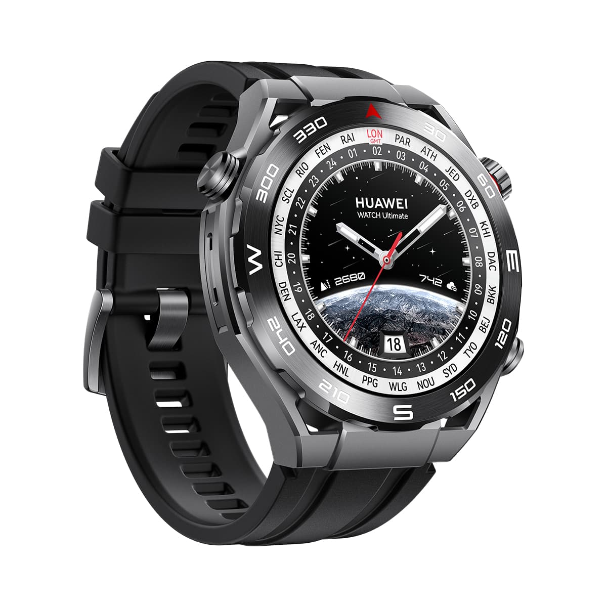 Smartwatch Watch Ultimate Expedition,1.5 " AMOLED Black "55020AGF" — miniatură