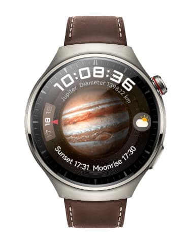 Smartwatch Watch 4 Pro 48mm LTE Dark Brown Leather "55020AMG"
