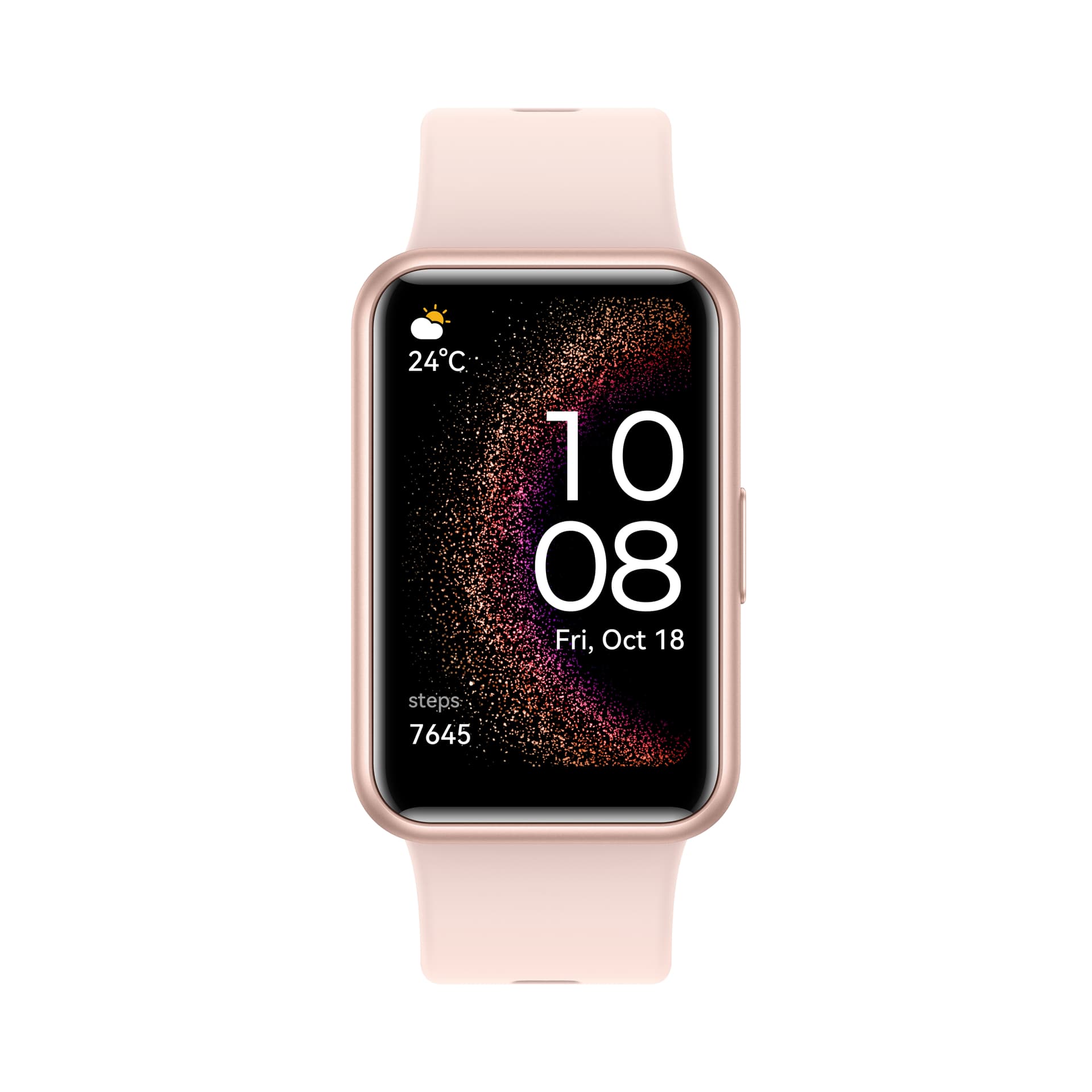 SMARTWATCH Huawei FIT SE Silicone Strap Nebula Pink "55020BEF" — miniatură