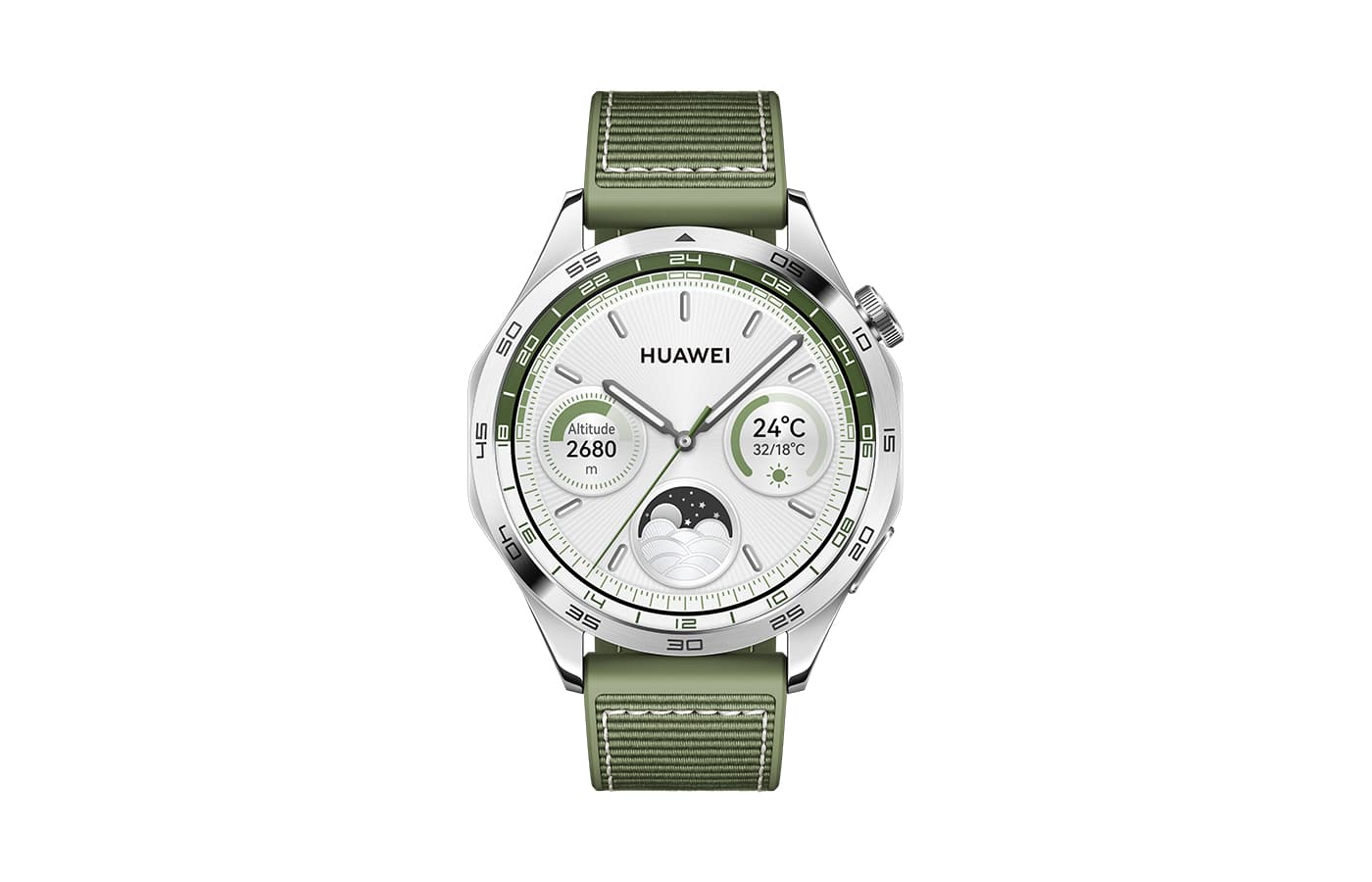 Smartwatch Watch GT 4 46mm Green Woven "55020BGV"