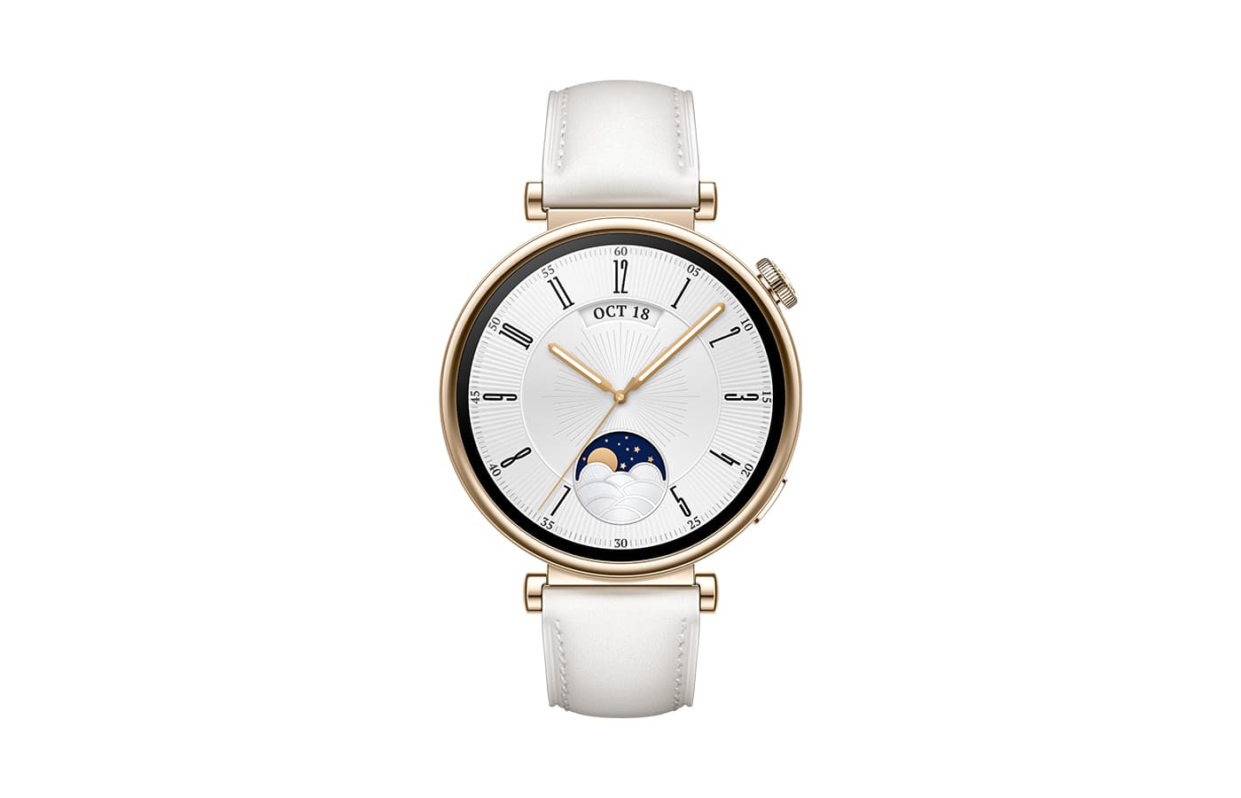 Smartwatch Watch GT 4 41mm Classic White Leather "55020BJB"