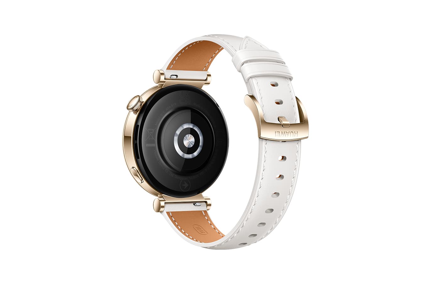 Smartwatch Watch GT 4 41mm Classic White Leather "55020BJB" — miniatură