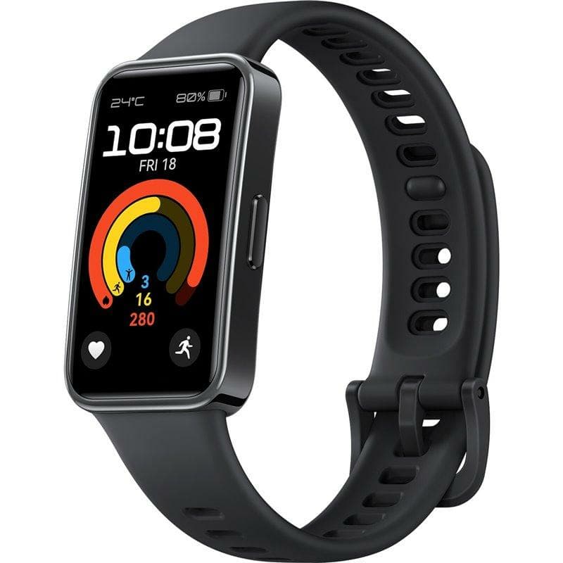Bratara fitness Band 9, Starry Black Fluoroelastomer Strap "55020BYE" — miniatură