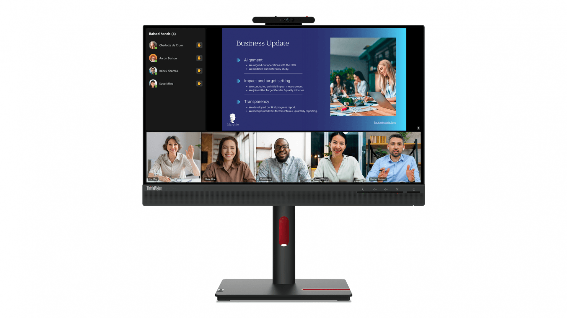 ThinkVision T24v-30 24" IPS FHD HMDI 3Y "63D8MAT3EU"