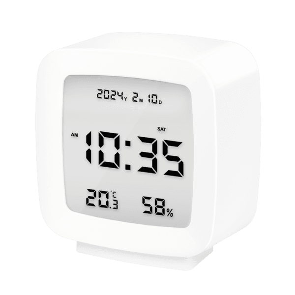 CEAS DIGITAL LOGILINK, cu alarma, temperatura, umiditate, functie amanare, alb, "SC0120"