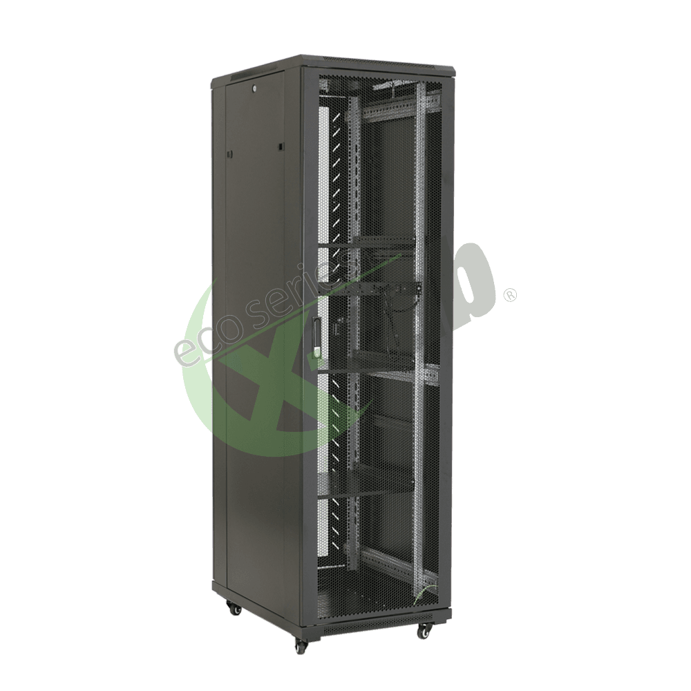 Cabinet metalic de podea 19", tip rack stand alone, 42U 600x1000 mm, Eco Xcab A3 "A36042.9004"