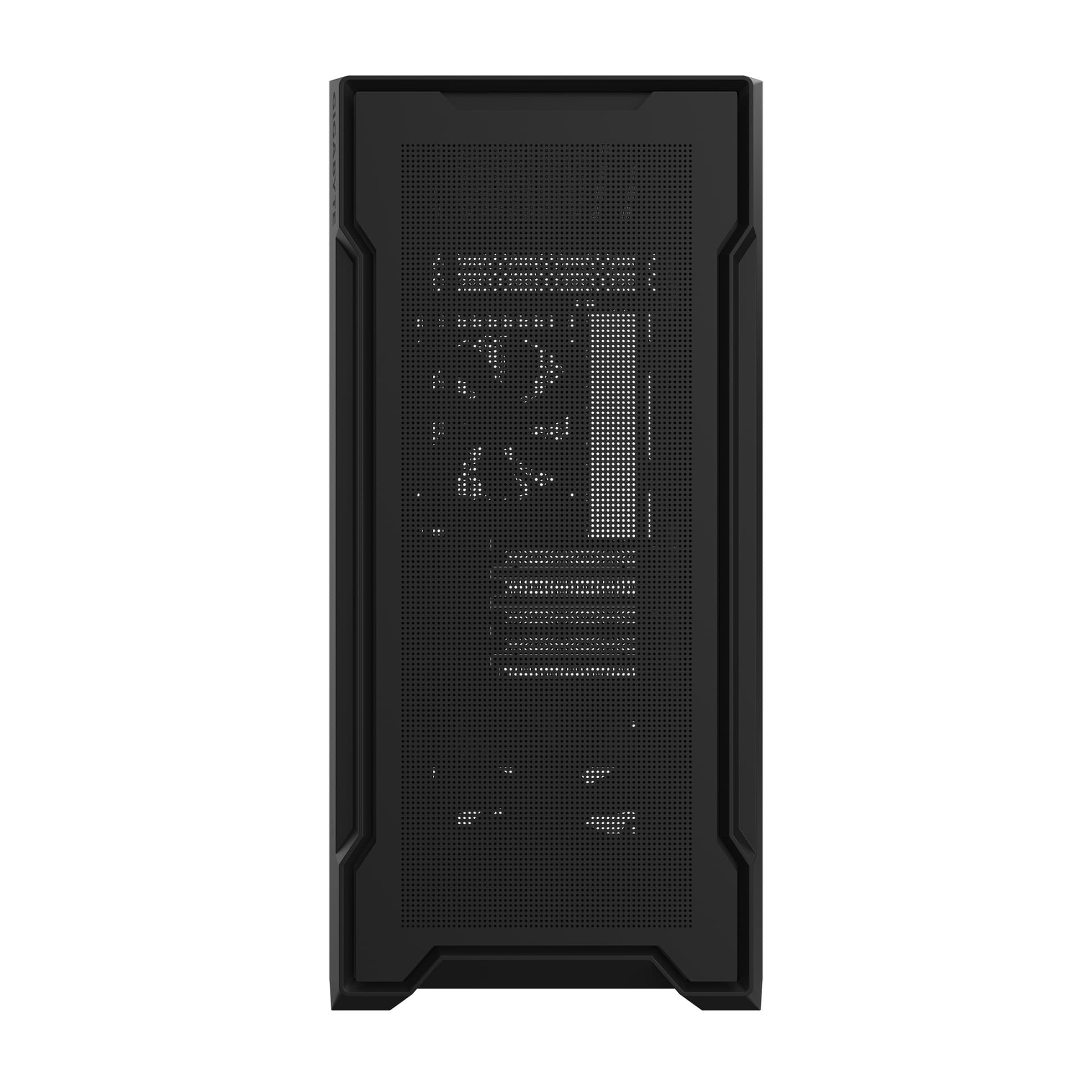 GIGABYTE C102G PC Case Full-Size Tempered Glass Side Panel With 2xUSB 3.0 Pre-installed two 120mm fans M-ATX/Mini-ITX "C102G" — miniatură