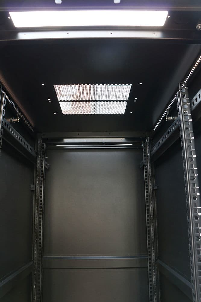 EXTRALINK 42U 600X800 standing rackmount cabinet black "EX.8628" — miniatură