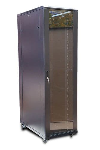 EXTRALINK 42U 600X800 standing rackmount cabinet black "EX.8628" — miniatură