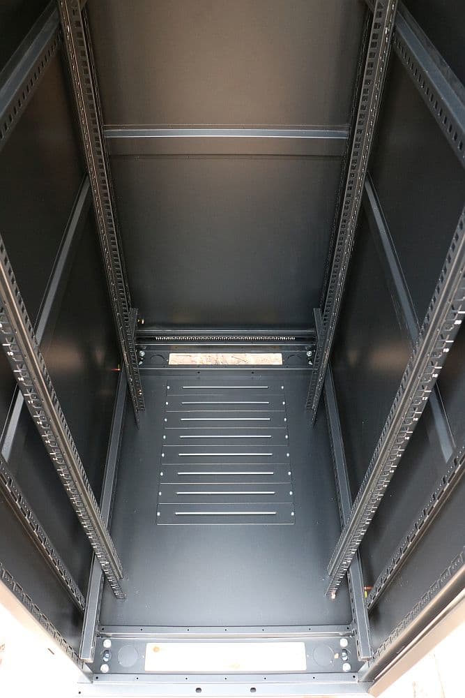 EXTRALINK 42U 600X800 standing rackmount cabinet black "EX.8628" — miniatură