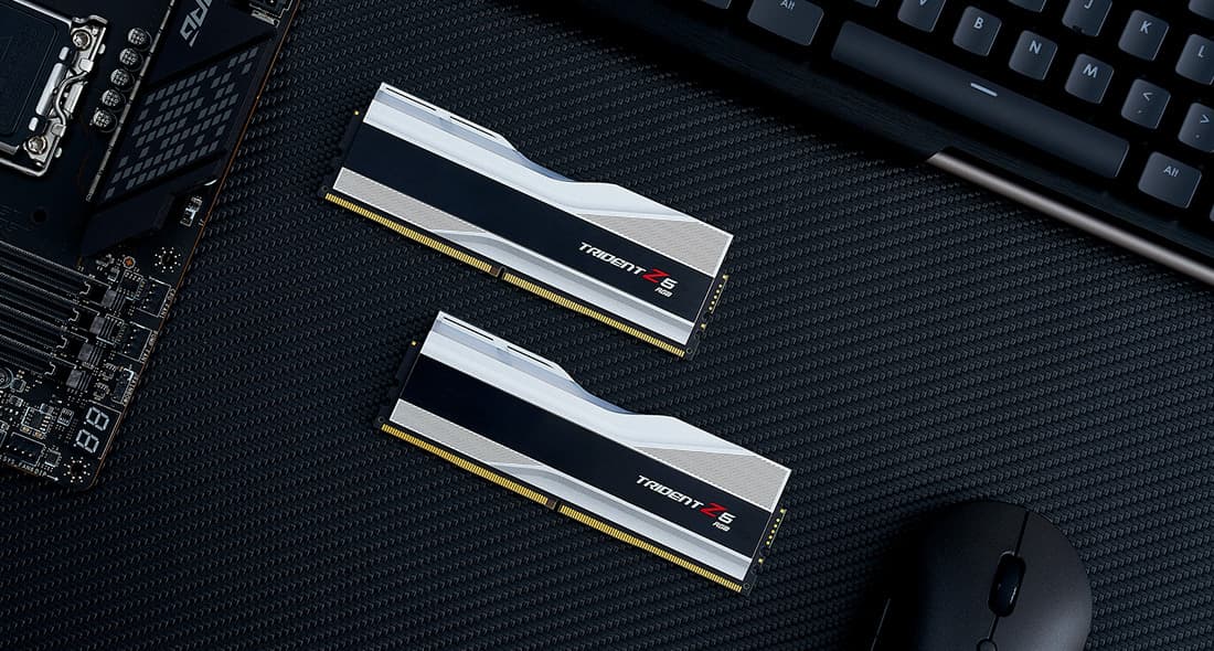 Memorie Trident Z5 RGB 32GB, DDR5-6000MHz, CL32, Dual Channel "F5-6000J3238F16GX2-TZ5RS" — miniatură