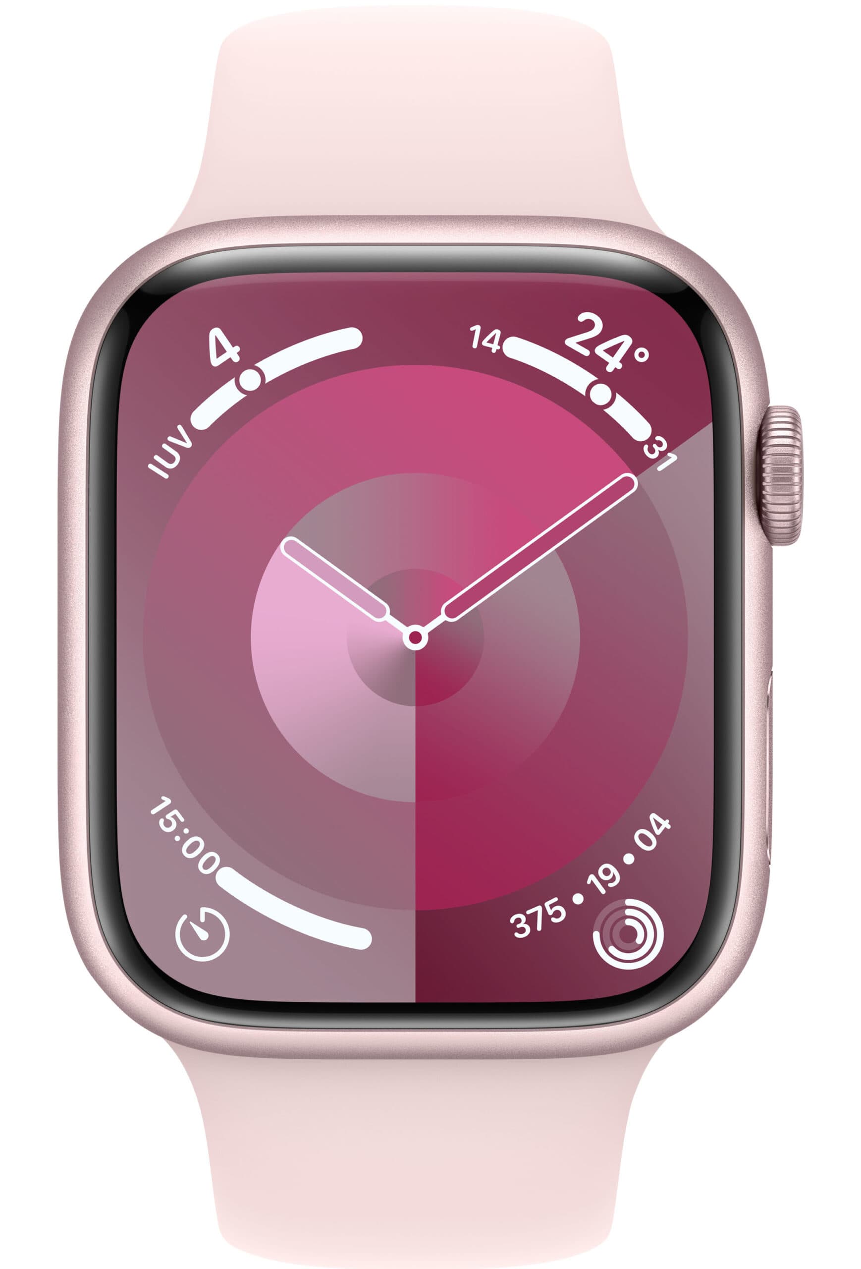 Apple Watch S9 GPS 45mm Pk+Pk M/L "MR9H3" — miniatură