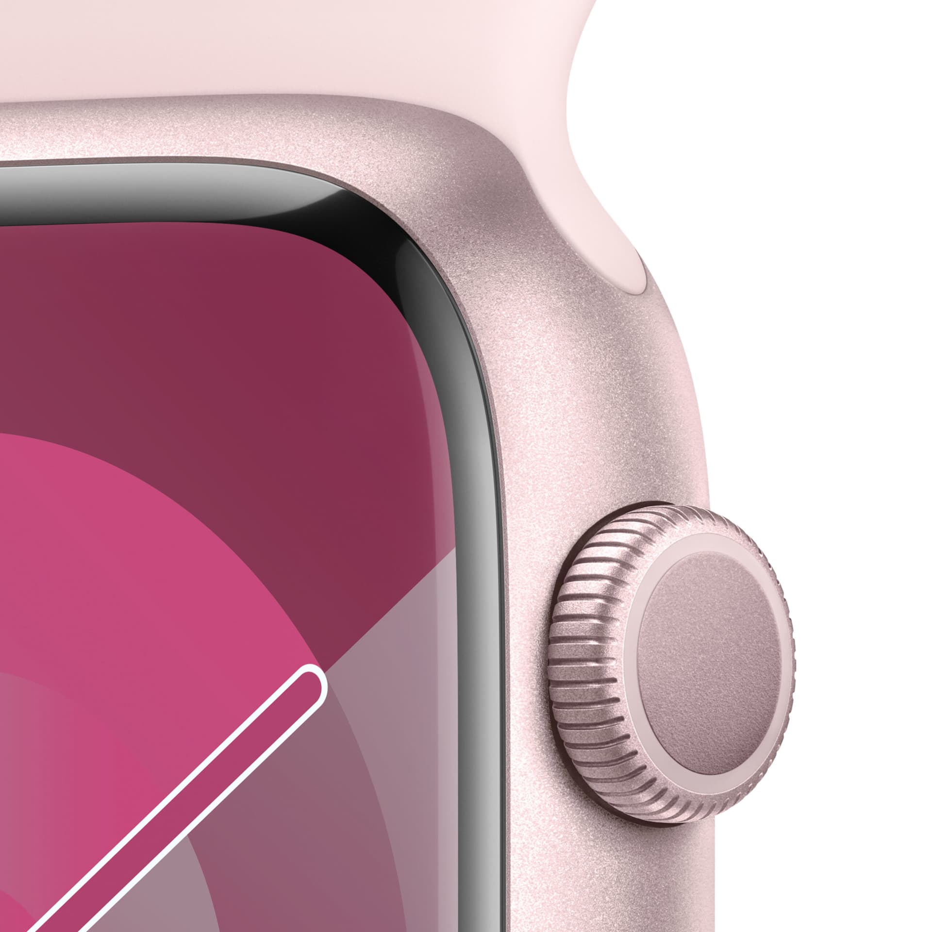 Apple Watch S9 GPS 45mm Pk+Pk M/L "MR9H3" — miniatură