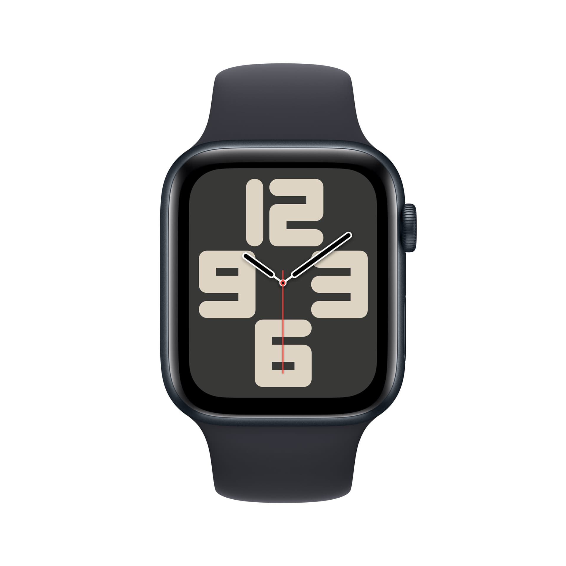 Apple Watch SE2 v2(2023) GPS 44mm Midnight Alu Case w Midnight Sport Band - M/L "MRE93" — miniatură