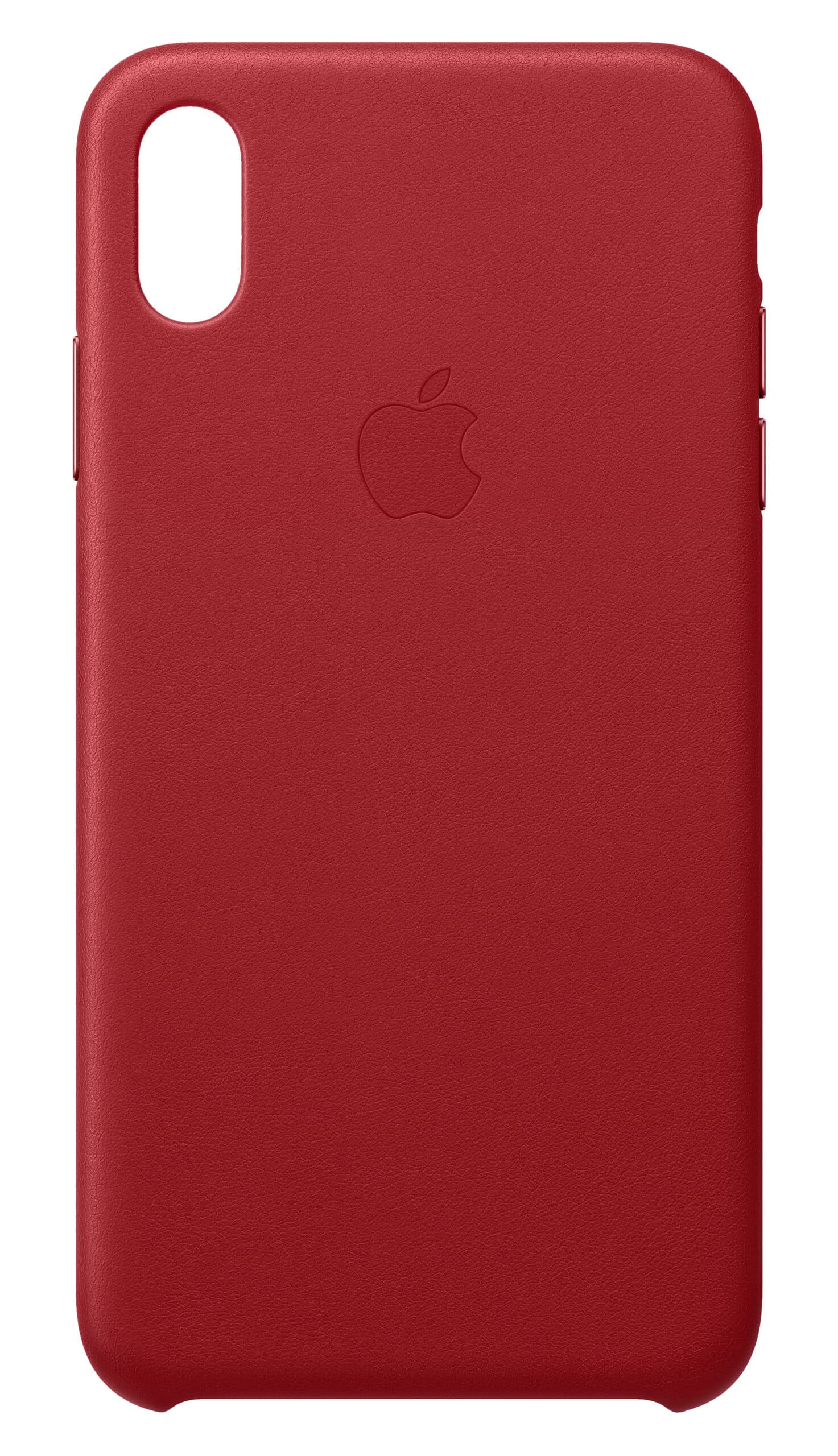 Leather Case pentru iPhone XS Max, Piele, Red "MRWQ2ZM/A"