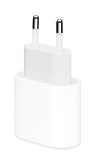 Incarcator retea 220V Apple, USB Type C, 20W, fast charge, alb, "muvv3zm/a"