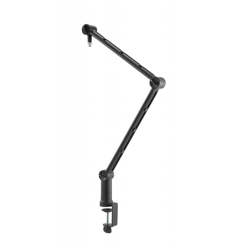 Stativ / Suport pentru microfon, Nexio, profesional, dubla articulatie, reglabil, capacitate sustinere 1KG, Negru "NX-MDS06-1"