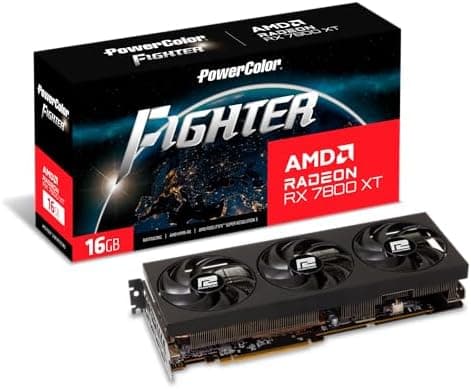 Placa video RX 7600 XT Fighter 16GB 128bit "RX7600XT 16G-F"