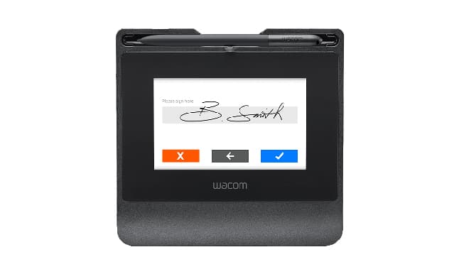 Tableta grafica 5-inch color Signature Pad STU-540 graphics tablet (black, incl. Sign pro PDF software for Windows) "STU540-CH2"