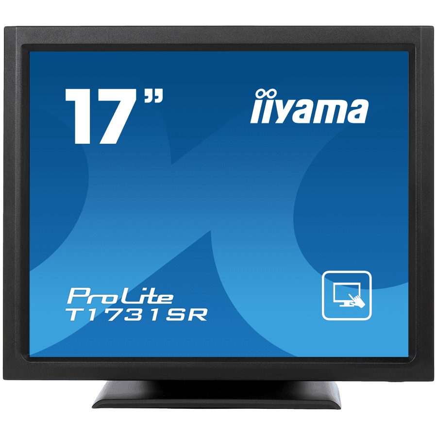IIYAMA Monitor LED T1731SR-B1S 17" TN, Res Touch 1280x1024, 1A1H1DP "T1731SR-B1S"