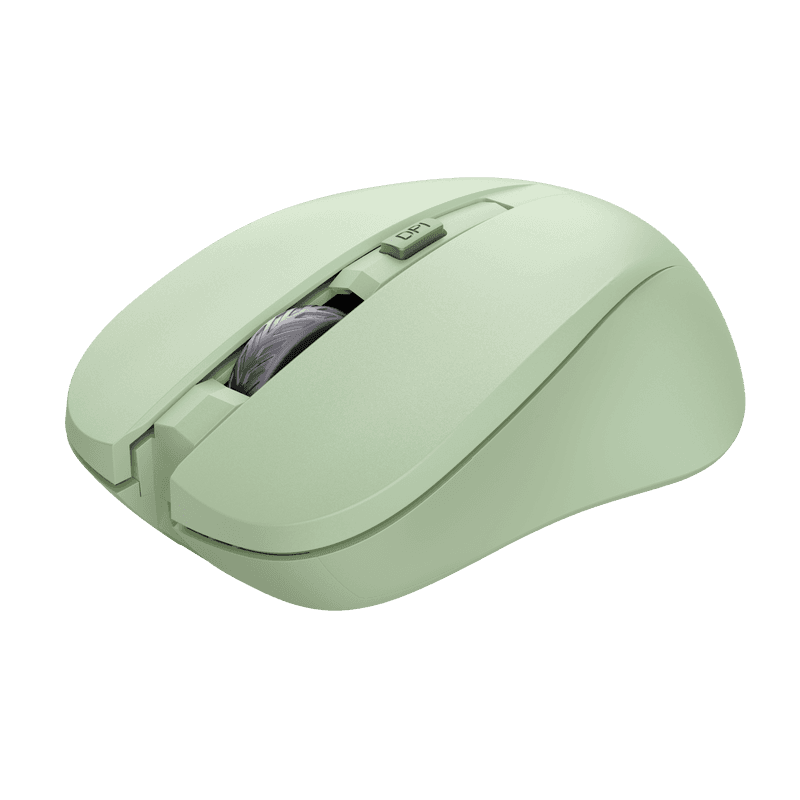 Mouse Trust Mydo Wireless, 1800 DPI verd "TR-25042" — miniatură