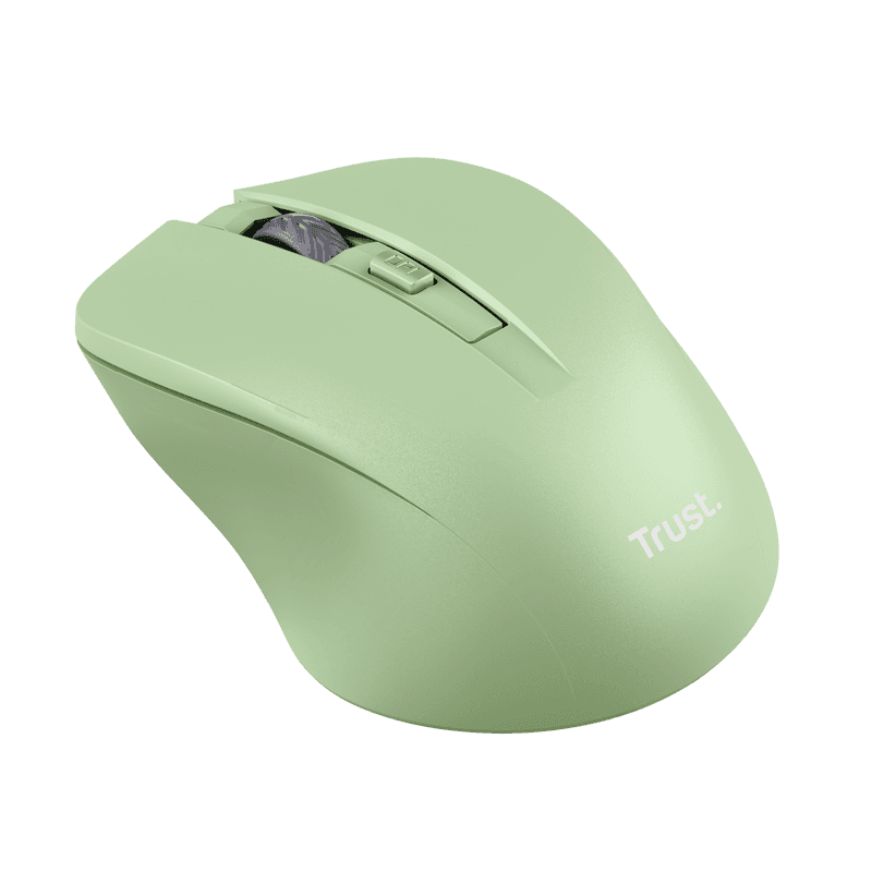 Mouse Trust Mydo Wireless, 1800 DPI verd "TR-25042" — miniatură