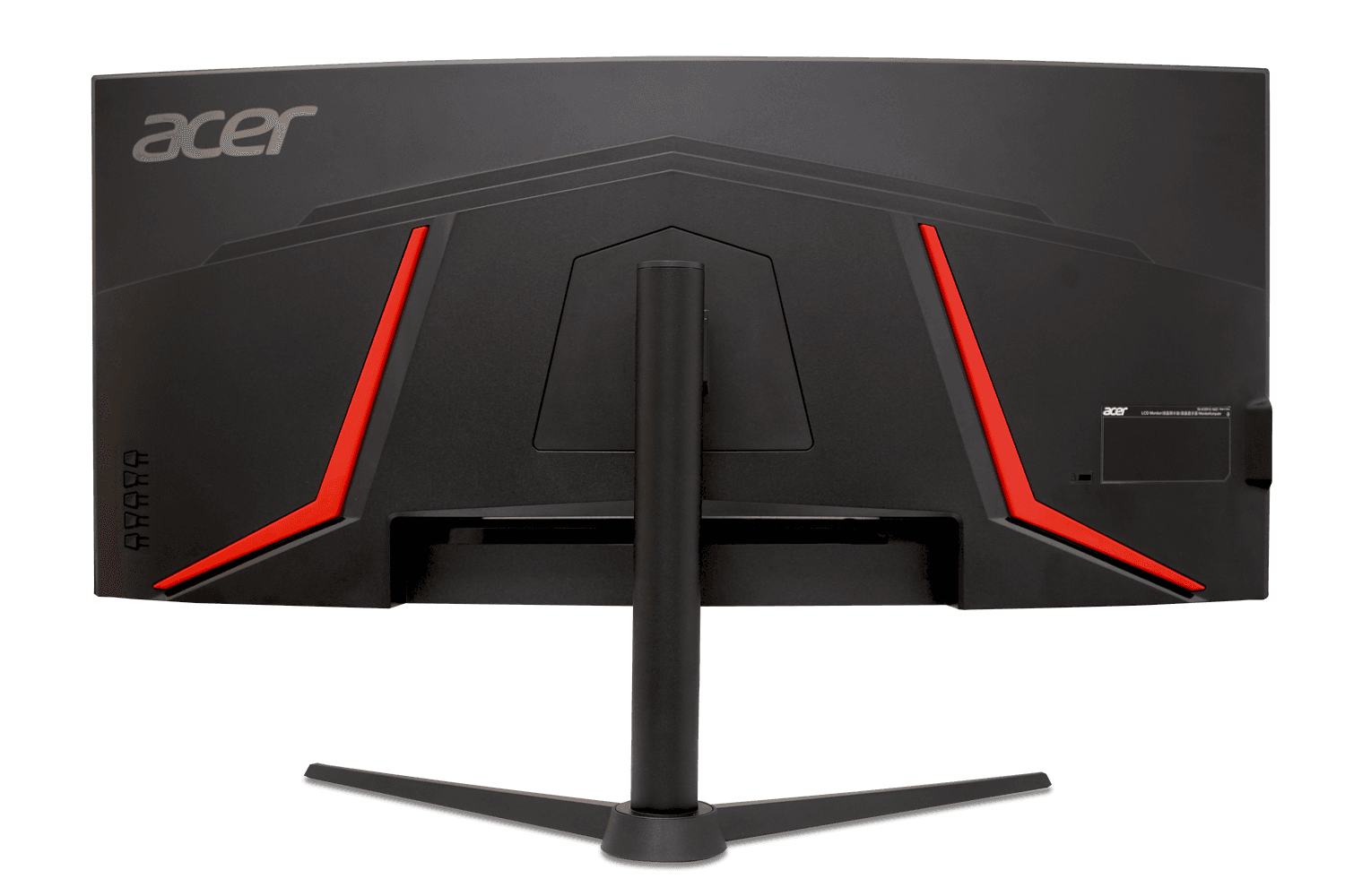 Monitor Acer Nitro XZ340CUH, ZeroFrame, 34 inch, VA, WQHD, 3440 x 1440, HDMI, DisplayPort, Curbat 1500R, 100Hz, 5ms, Negru "UM.CX0EE.H01" — miniatură