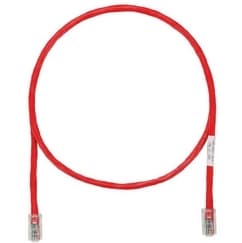 PANDUIT Cat 6A 28AWG UTP Patch Cord CM/LSZH Red 3 meter "UTP28X3MRD"