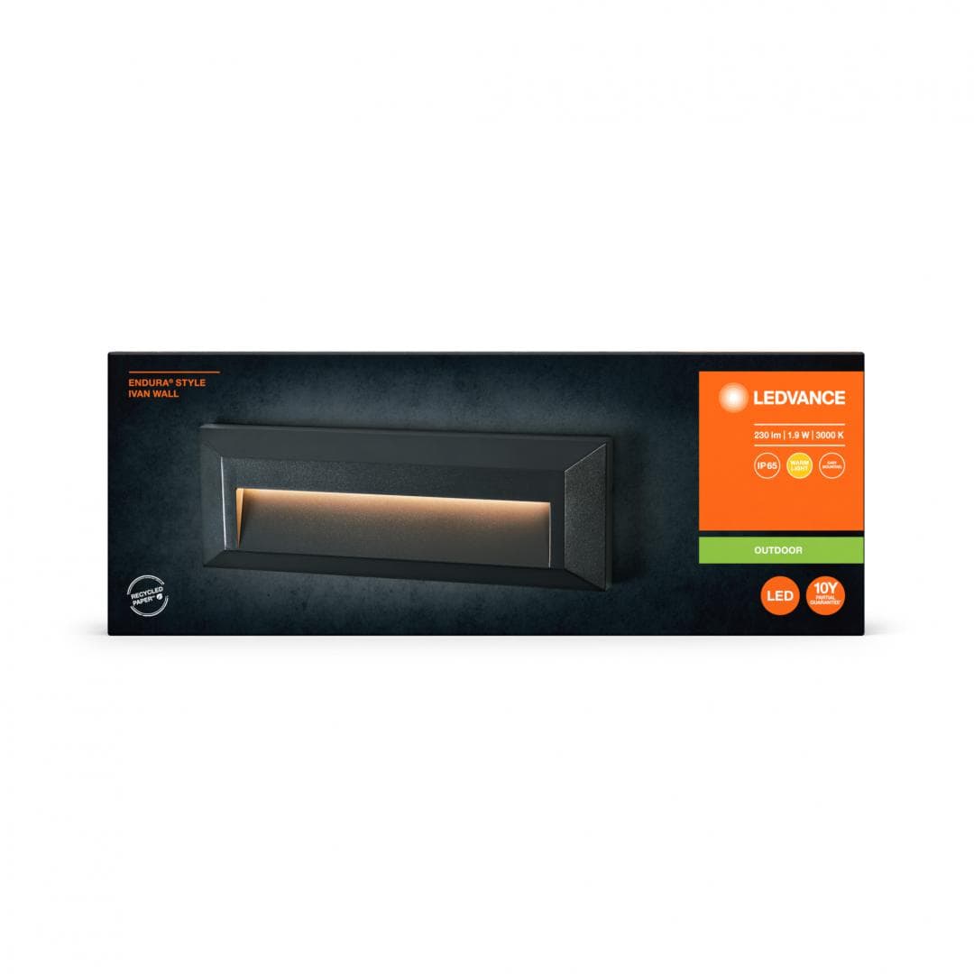 ENDURA STYLE IVAN WALL IP65 DG LEDV "000004099854217425" — miniatură