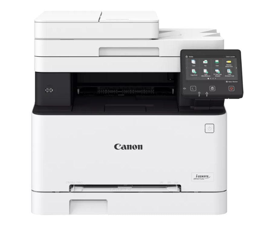 Multifunctional laser color Canon MF657Cdw, dimensiune A4,Printare,Copiere, Scanare, Fax, viteza max 21ppm, duplex, rezolutie max1200x1200dpi, ADF:da "5158C001AA" — miniatură