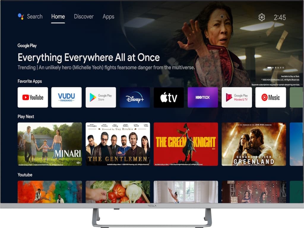 Televizor Android 11 TV DLED 55E635SUS, 139cm, UHD "55E635SUS"