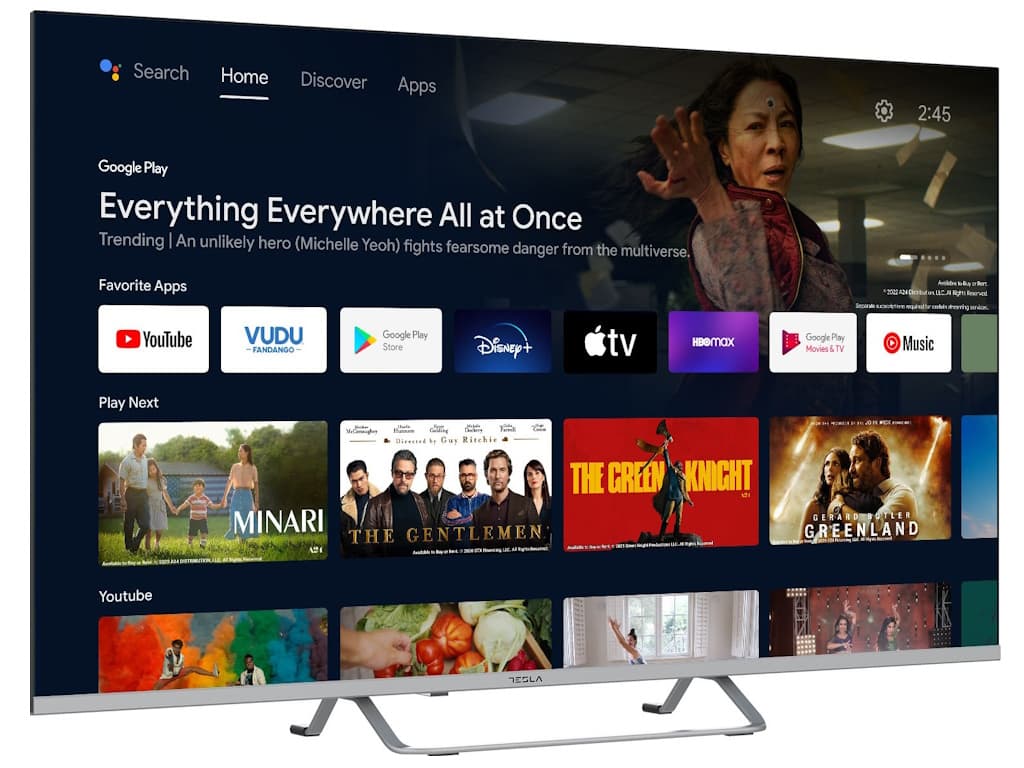 Televizor Android 11 TV DLED 55E635SUS, 139cm, UHD "55E635SUS" — miniatură