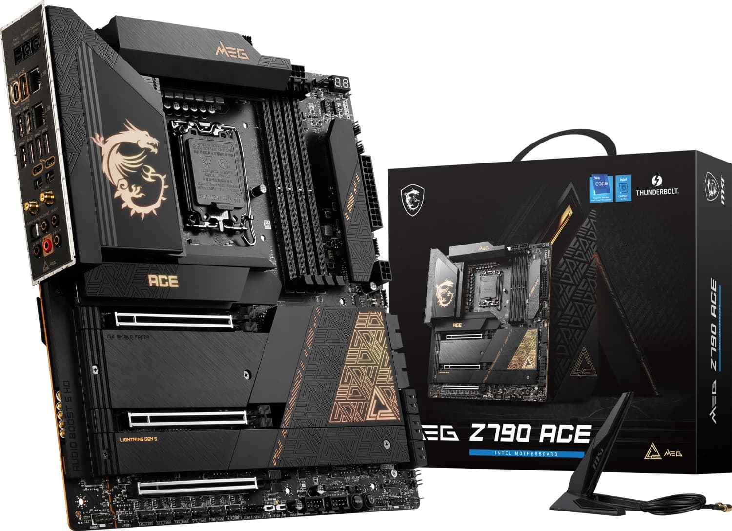 Placa de baza MEG Z790 ACE Intel Z790 Socket 1700 eATX "7D86-001R"