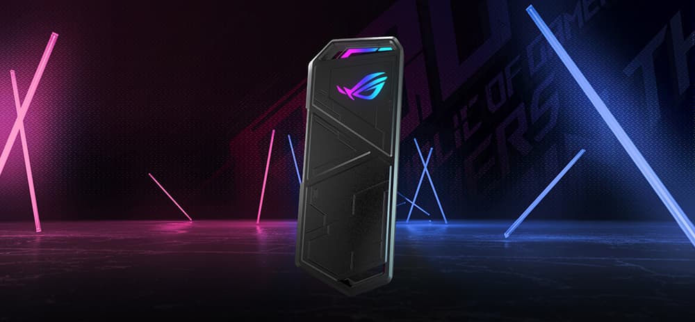 HDD Rack Rack extern ASUS ROG Strix Arion M.2 NVMe SSD, USB 3.2 GEN2 Type-C "90DD02H0-M09000" — miniatură