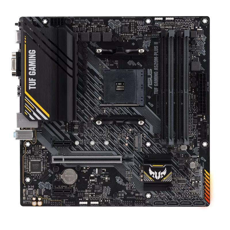 Placa de baza TUF GAMING A520M-PLUS II micro ATX Socket AM4 - AMD A520 "90MB17G0-M0EAY0" — miniatură