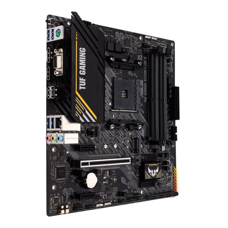 Placa de baza TUF GAMING A520M-PLUS II micro ATX Socket AM4 - AMD A520 "90MB17G0-M0EAY0" — miniatură