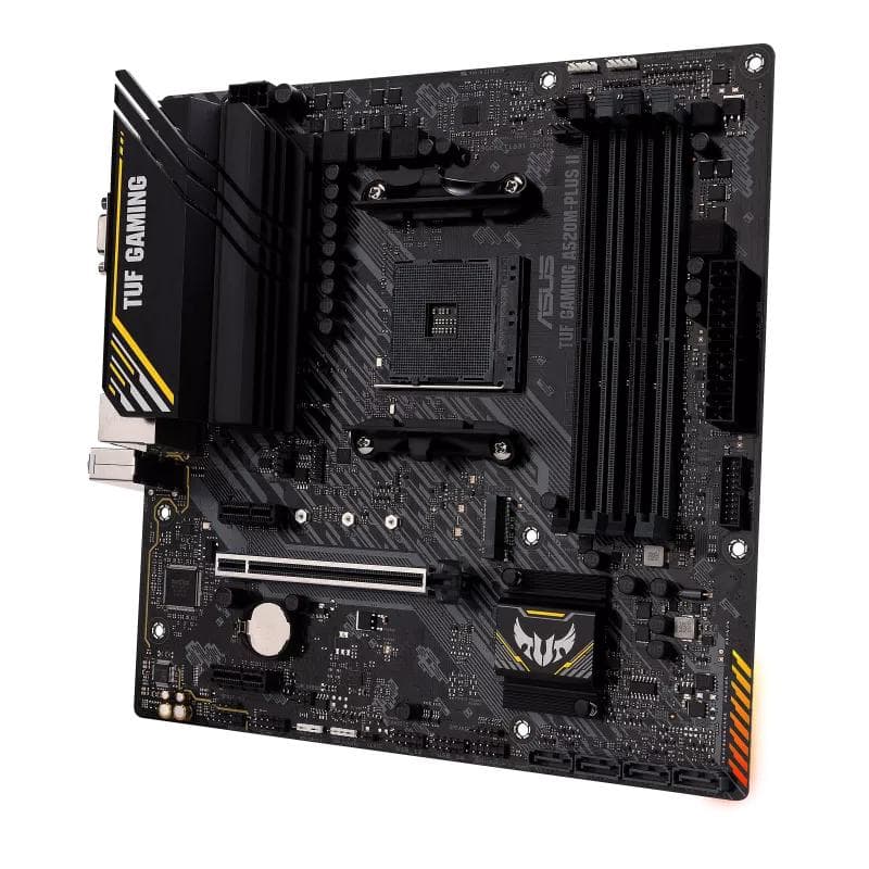 Placa de baza TUF GAMING A520M-PLUS II micro ATX Socket AM4 - AMD A520 "90MB17G0-M0EAY0" — miniatură