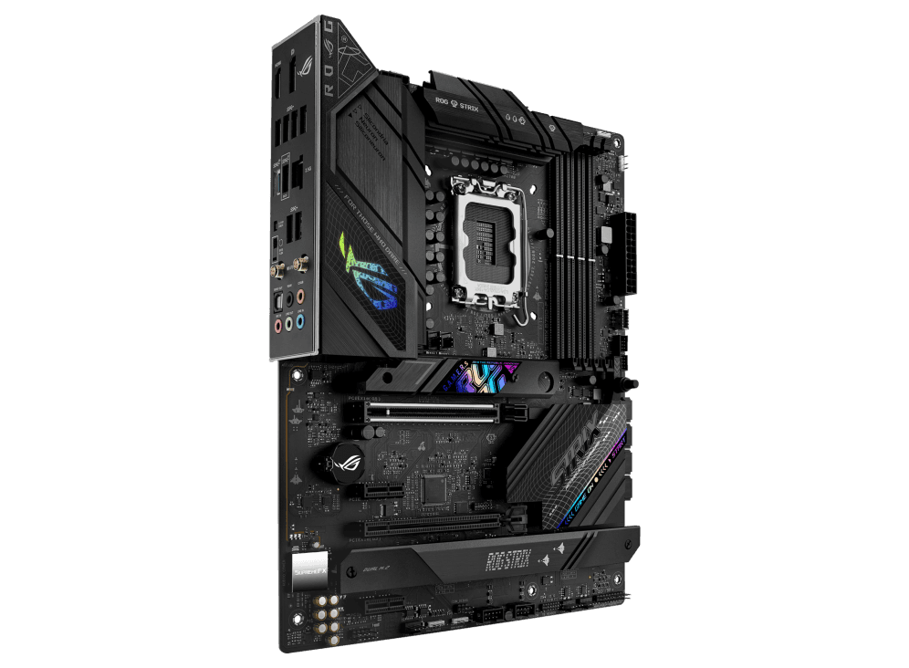 Placa de baza ROG STRIX B760-F GAMING WIFI, Intel B760, Socket 1700, ATX "90MB1CT0-M0EAY0" — miniatură