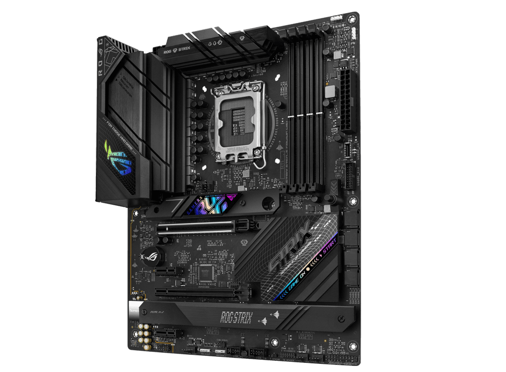 Placa de baza ROG STRIX B760-F GAMING WIFI, Intel B760, Socket 1700, ATX "90MB1CT0-M0EAY0" — miniatură