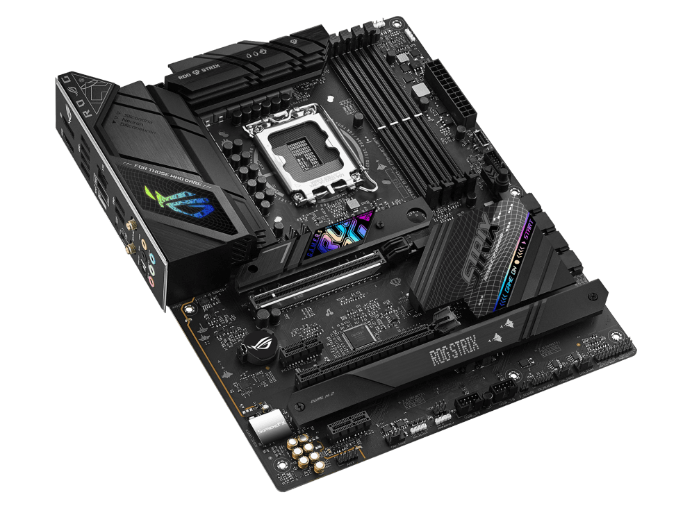 Placa de baza ROG STRIX B760-F GAMING WIFI, Intel B760, Socket 1700, ATX "90MB1CT0-M0EAY0" — miniatură
