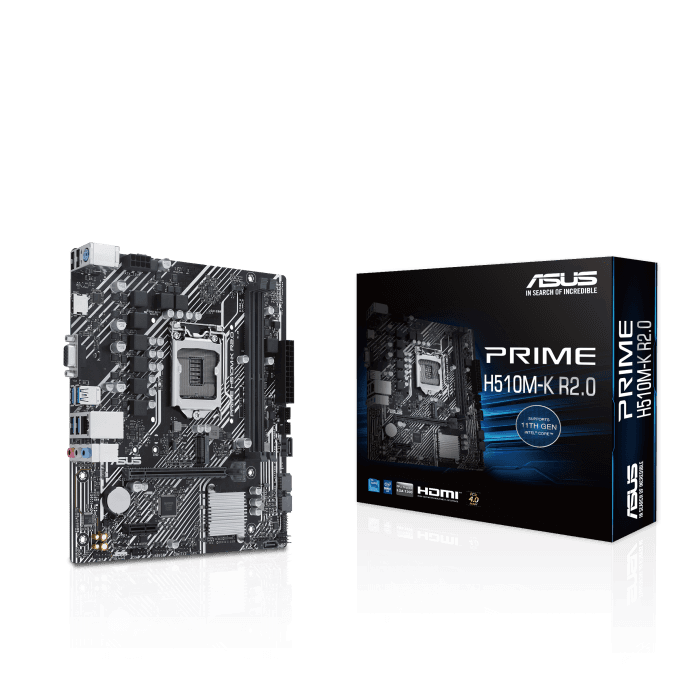 Placa de baza PRIME H510M-K R2.0 Micro ATX Socket Intel 1200 Intel H470 "90MB1E80-M0EAY0"