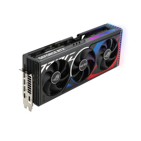 Placa video ASUS ROG -STRIX-RTX4080S-O16G-GAMING NVIDIA GeForce RTX 4080 SUPER 16 GB GDDR6X "90YV0KB0-M0NA00" — miniatură