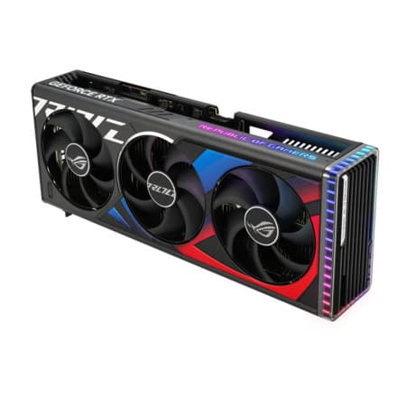 Placa video ASUS ROG -STRIX-RTX4080S-O16G-GAMING NVIDIA GeForce RTX 4080 SUPER 16 GB GDDR6X "90YV0KB0-M0NA00" — miniatură
