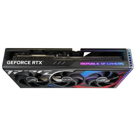 Placa video ASUS ROG -STRIX-RTX4080S-O16G-GAMING NVIDIA GeForce RTX 4080 SUPER 16 GB GDDR6X "90YV0KB0-M0NA00" — miniatură