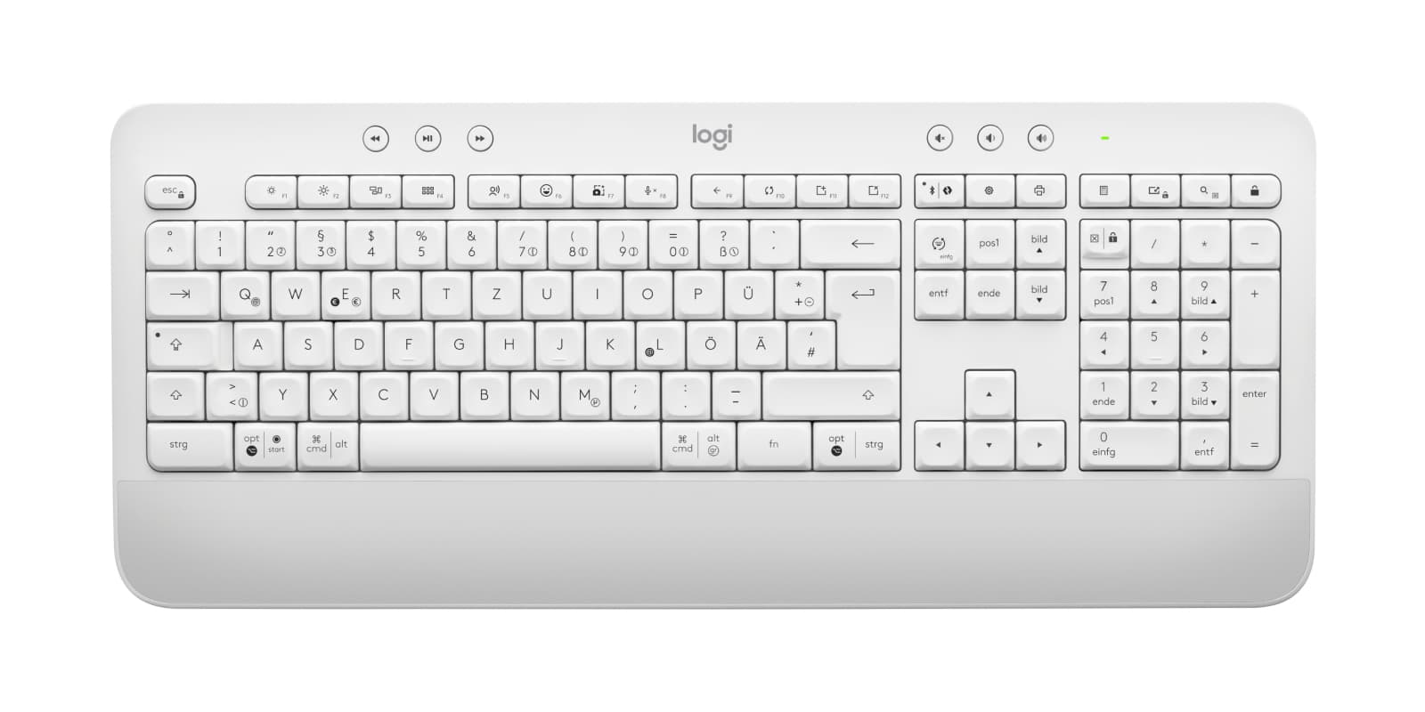 Tastatura MK650 combo with mouse White "920-011022" — miniatură