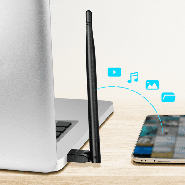 ADAPTOARE Bluetooth Logilink, conectare prin USB 2.0, distanta 150 m (pana la), Bluetooth v5.3 + EDR, Wit LED, antena integrata, "BT0067" — miniatură
