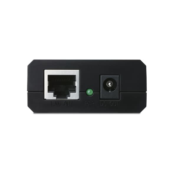 SPLITTER PoE TP-LINK 2 porturi Gigabit, compatibil IEEE 802.3af, alimentare 5V/12V, carcasa plastic "PoE10R" — miniatură